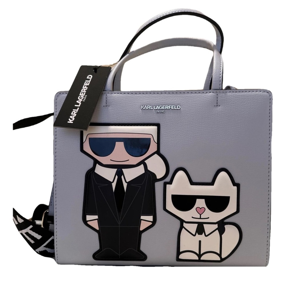 Karl Lagerfeld tote convertible for sale